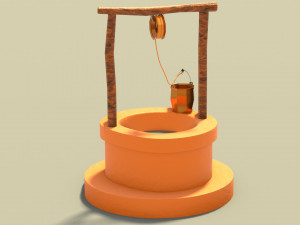 Arabian well desert enviroment 3Dモデル