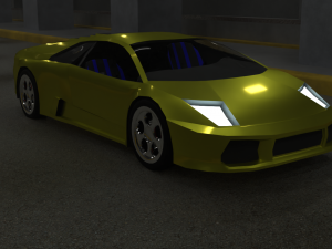Lambo murcilago Modèle 3D