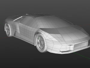 Lambo murcilago 3D Model