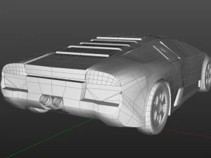 Lambo murcilago 3D Model