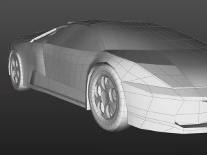 Lambo murcilago 3D Model
