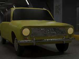 Vaz 2101 3D 모델