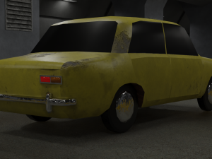 Vaz 2101 3D 모델