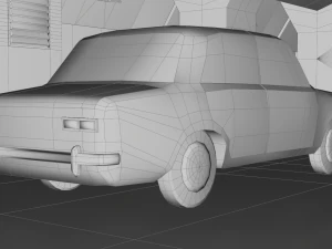 Vaz 2101 3D Model