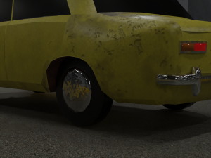Vaz 2101 3D 모델