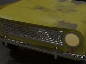Vaz 2101 3D 모델