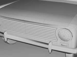 Vaz 2101 3D Model