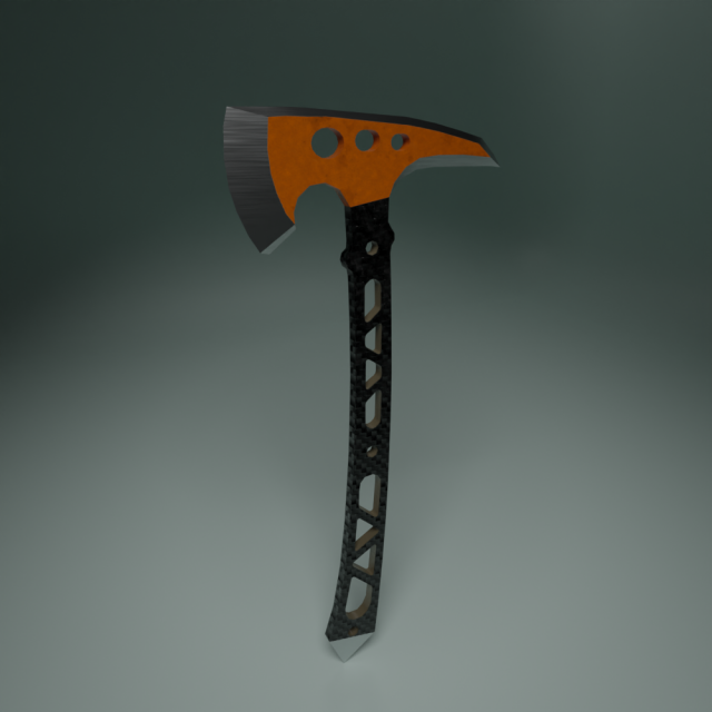 Axe 3D Model .c4d .max .obj .3ds .fbx .stl .blend 