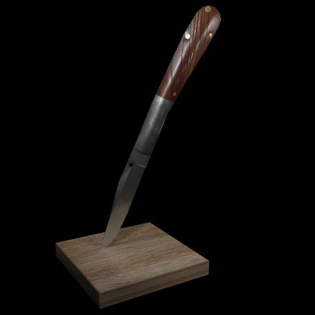 Knife Modèle 3D .c4d .max .obj .3ds .fbx .stl .blend 