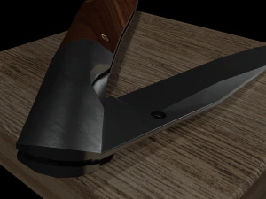 Cuchillo Modelo 3D