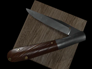 Cuchillo Modelo 3D