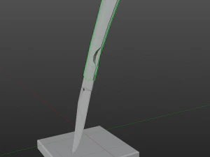 Cuchillo Modelo 3D