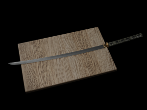 Katana Modèle 3D