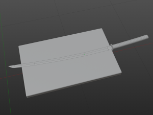 Katana 3D Модель