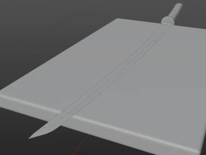 Katana 3D Model