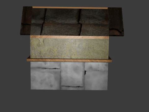 Medieval house 3D Model