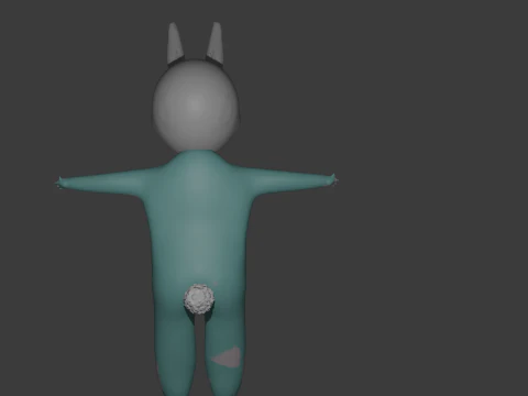 うさぎ 3Dモデル