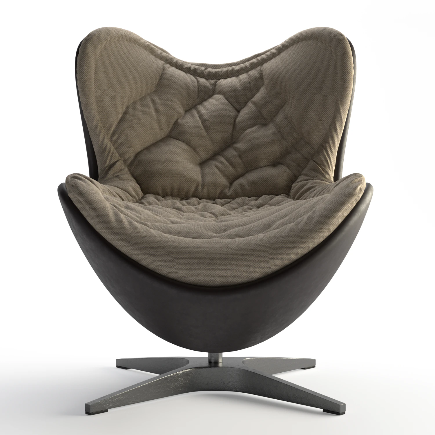 Chair Egg 3D Model .c4d .max .obj .3ds .fbx .stl .blend 