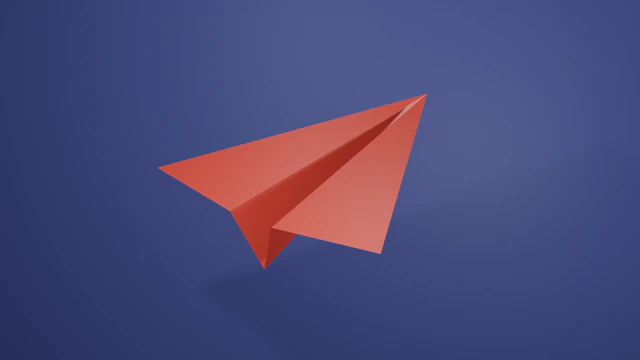 Paper plane 3D Model .c4d .max .obj .3ds .fbx .stl .blend 