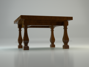 Table Modèle 3D