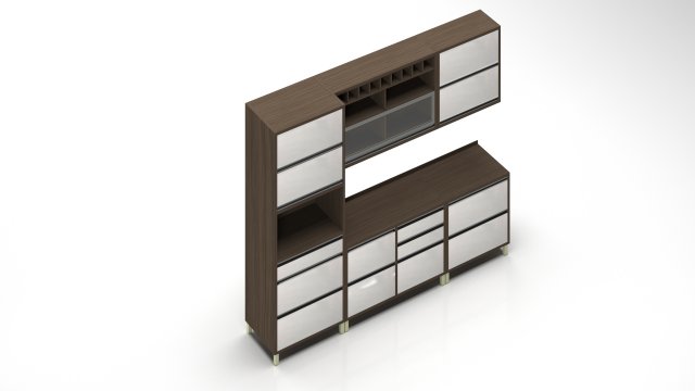 Kitchen cabinets Modèle 3D .c4d .max .obj .3ds .fbx .stl .blend 