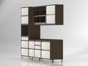 Kitchen cabinets Modèle 3D