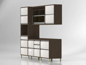 Kitchen cabinets 3D Model