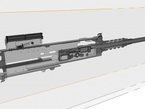 M2 Braubing 50 mm 3D Model