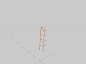 Bathroom shelf 3D 模型