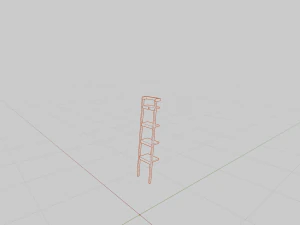 Bathroom shelf 3D Model