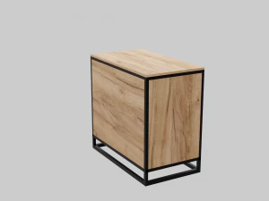 Chest of drawers combined Loft 3D Model