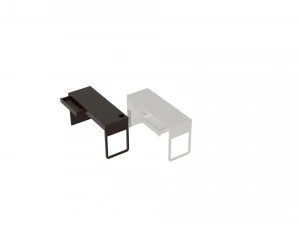 MIKE desk 142x50 cm white 3D Model