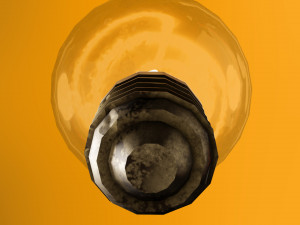 Incandescent lamp 3D Model