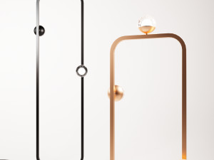 BALLVENETIANGLASSFLOORLAMP 3D Модель