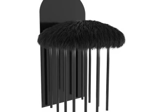 मंगोलिया कुर्सी 3D मॉडल