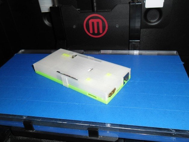 PcDuino V2 Case Model 3D .c4d .max .obj .3ds .fbx .stl .blend 