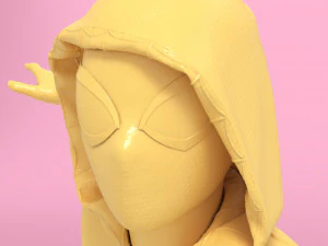 Spider Gwen Pose 2 3D Print Model