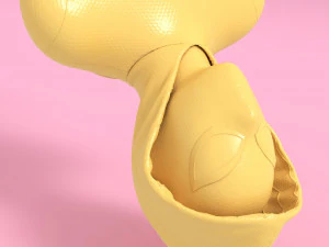 Pose 3 da Aranha Gwen Modelo de Impressão 3D