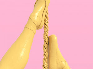 Spider Gwen Pose 3 Model Cetak 3D