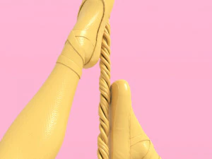 Pose 3 da Aranha Gwen Modelo de Impressão 3D