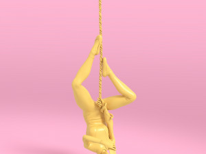 Spider Gwen Pose 4 3Dプリントモデル