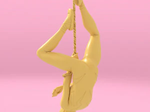 Aranha Gwen Pose 4 Modelo de Impressão 3D