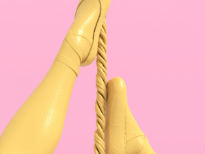 Spider Gwen Pose 4 3Dプリントモデル
