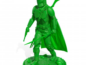 Mandalorian 3D Принт Модель