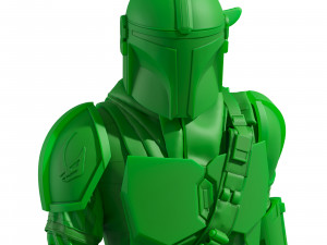 Mandalorian 3D Принт Модель