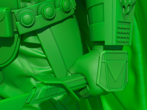 Mandalorian 3D Принт Модель