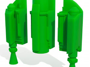 Mandalorian Cosplay KIT 3D Print Model