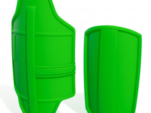 Mandalorian Armour Leg KIT 3D Baskı Modeli