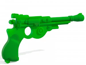 Mandalorianischer Blaster 3D Druckmodell