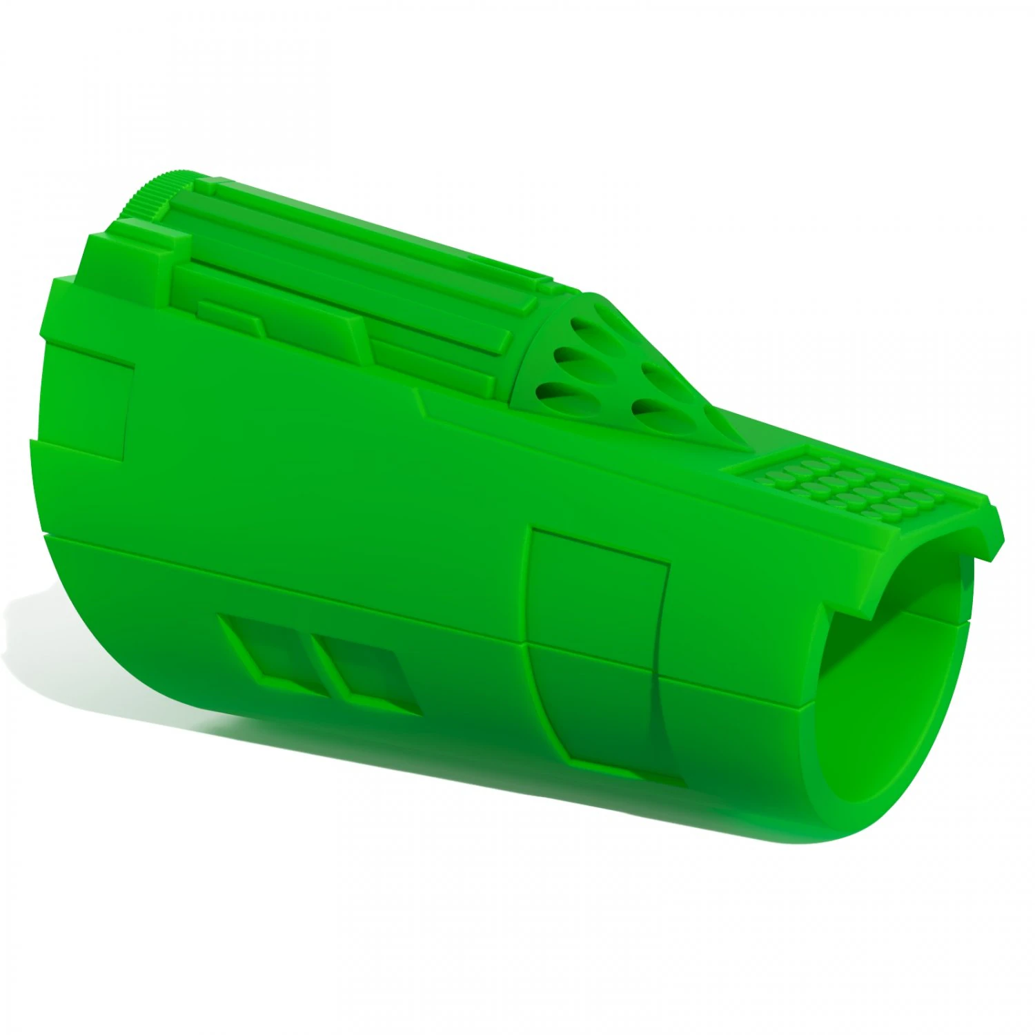 Mandalorian Bracers Left 3D Print Model .c4d .max .obj .3ds .fbx .stl .blend 